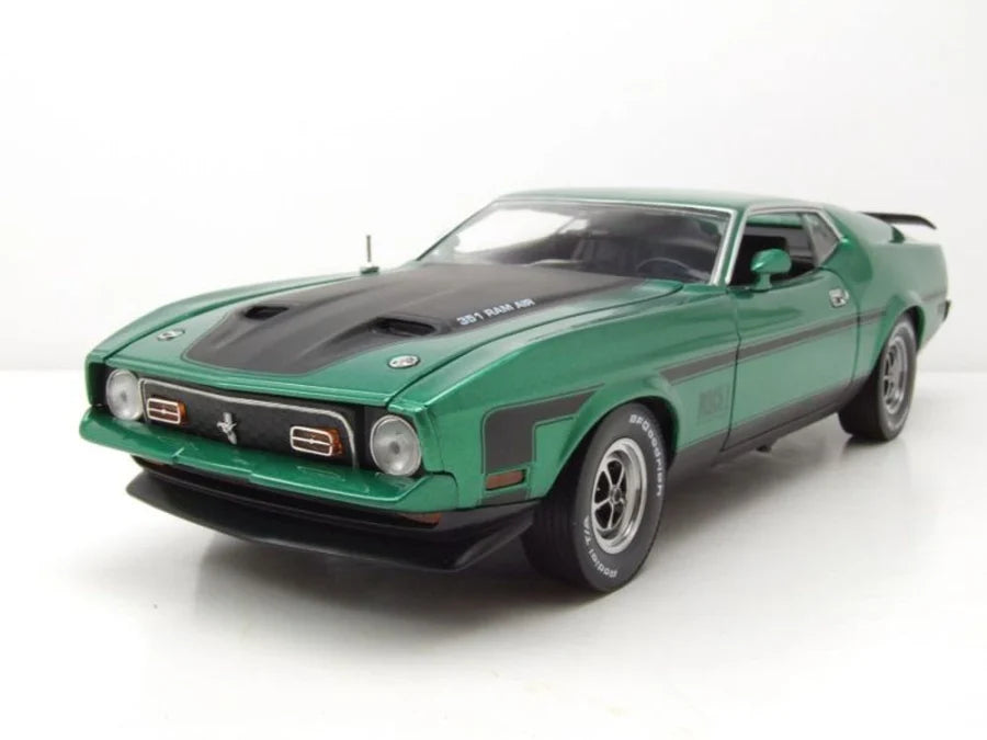 Ford Mustang Mach 1 Grabber Green 1971 - 1/18 Sun Star