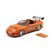 Toyota Supra portocalie - 1/24 Jada