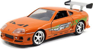 Toyota Supra portocalie - 1/32 Jada