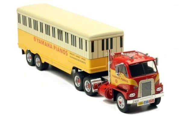 Camion cu remorca International Harvester DCOF-405 1959 Yamaha Pianos - 1/43 Ixo Models