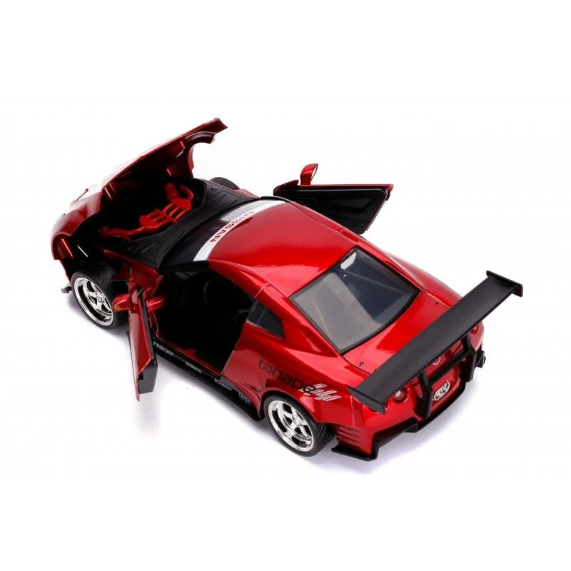 Nissan GT-R 2009 R35 & Figurina Red Ranger - 1/24 Jada