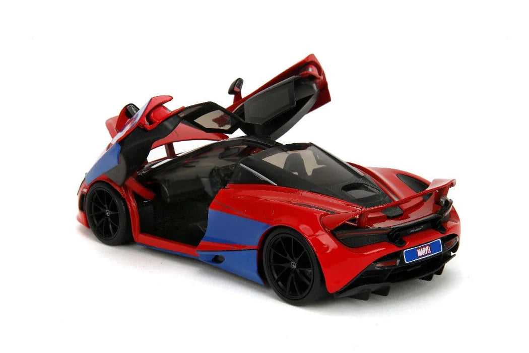 McLaren  720S si figurina Spider-man - 1/24 Jada