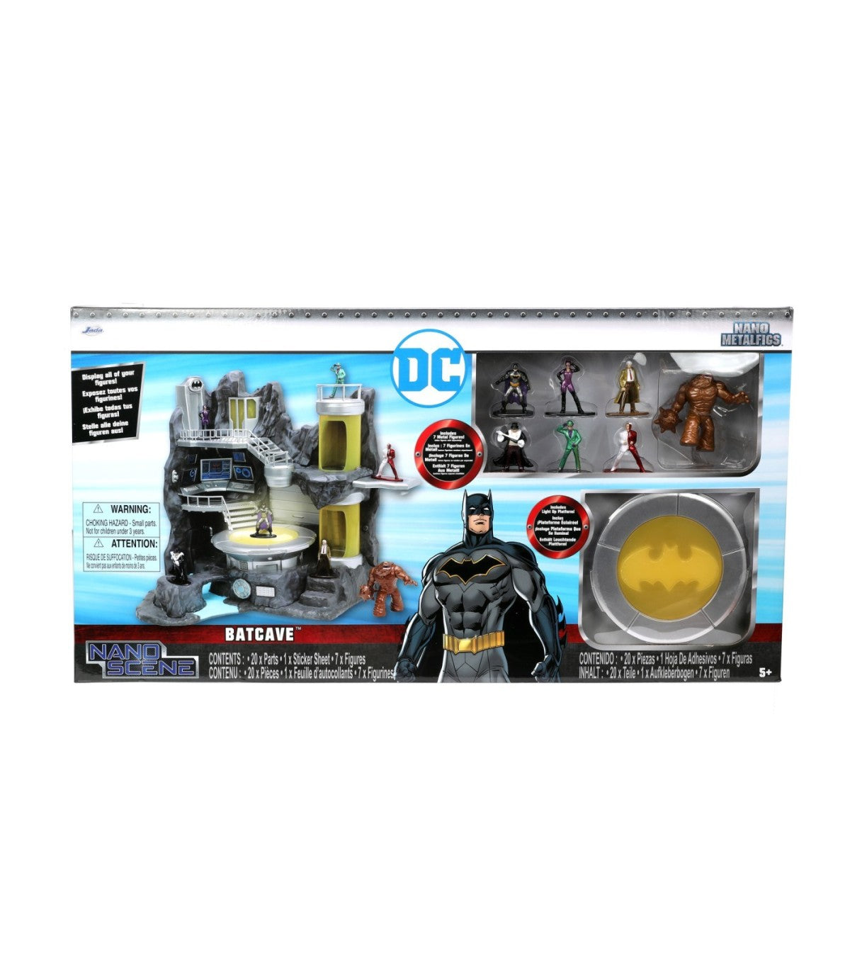 Pestera lui Batman cu 7 figurine - Jada