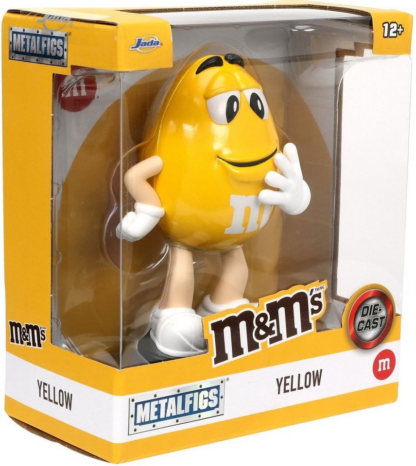 Figurina metalica 10cm - M&M galben