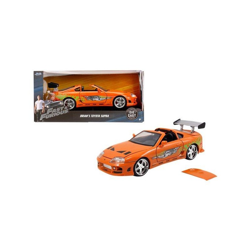 Toyota Supra portocalie - 1/24 Jada