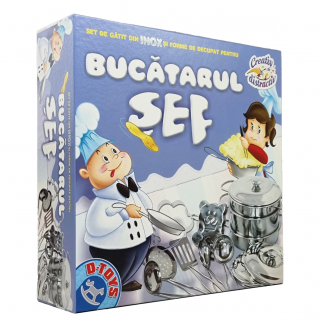 Joc Creativ D-Toys, Set de Gatit si Decupat pentru BUCATARUL SEF