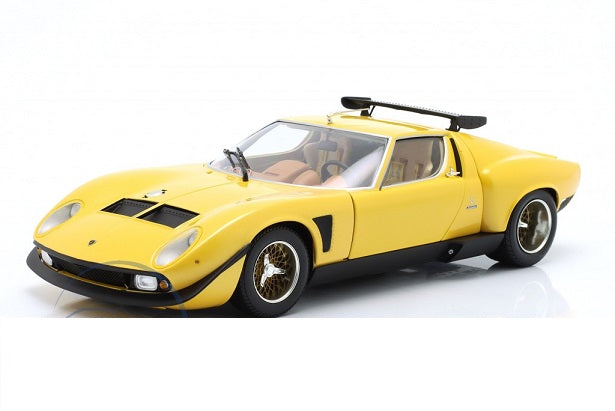 Lamborghini Miura SVR galben/negru - 1/18 Kyosho