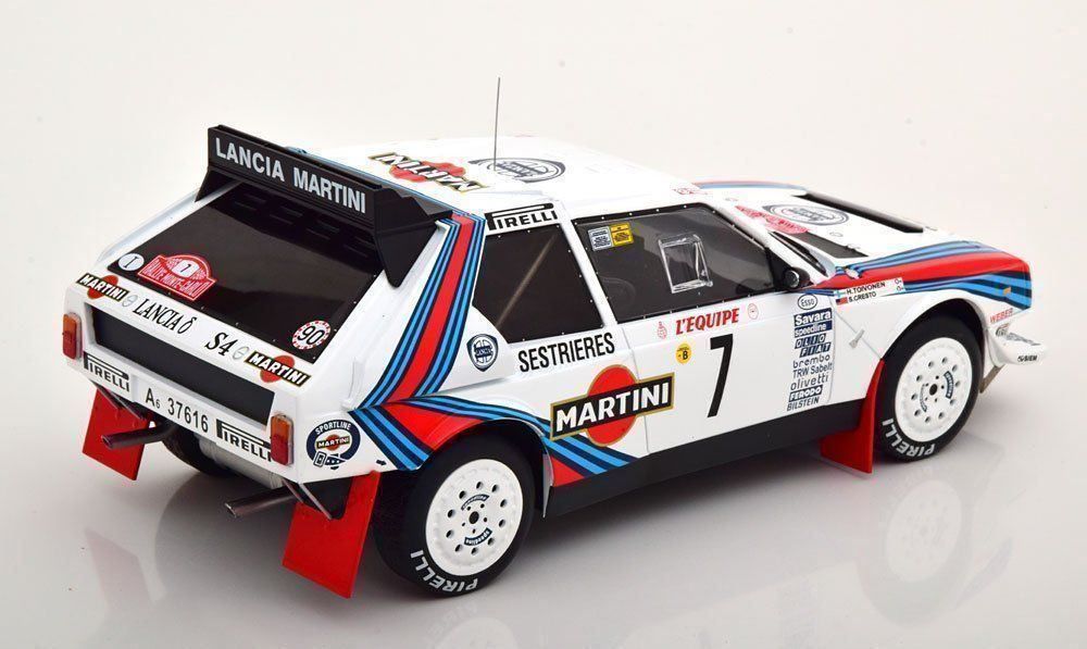 Lancia Delta S4-Toivonen-Cresto Rallye Monte-Carlo 1986 - 1/24 Altaya