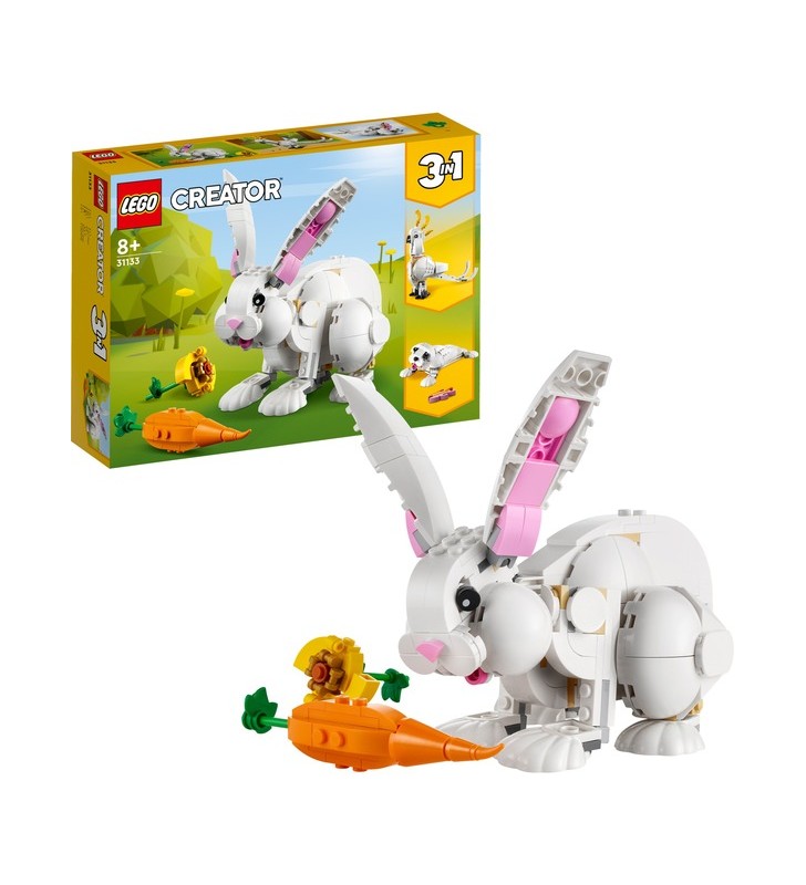 LEGO CREATOR 31133 - Iepure alb