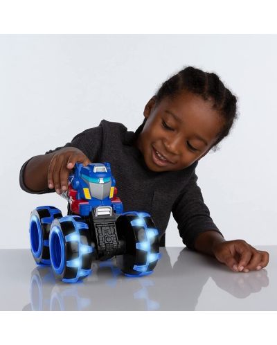 Masinuta John Deere - Optimus Prime, roti iluminate