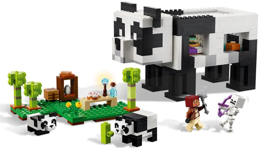 Lego Minecraft 21245 - Refugiul ursilor panda (553 piese)