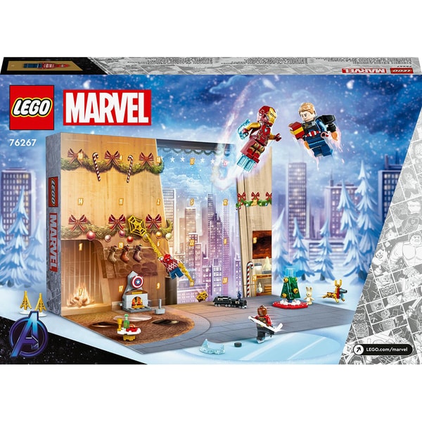 LEGO Marvel 76267 - Calendar de Craciun Razbunatorii (243 piese)