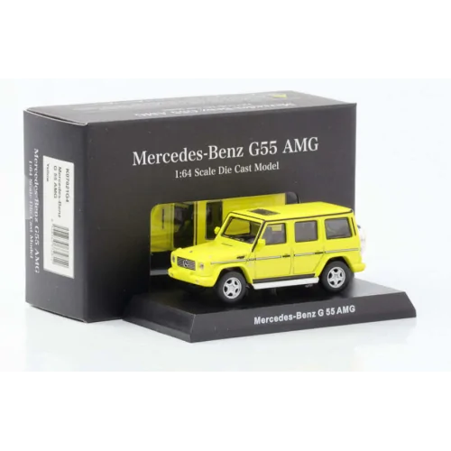 Mercedes-Benz G55 AMG galben - 1/64 Kyosho