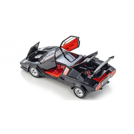 Lamborghini Countach LP 5000 quattrovalvole negru - 1:18 Kyosho