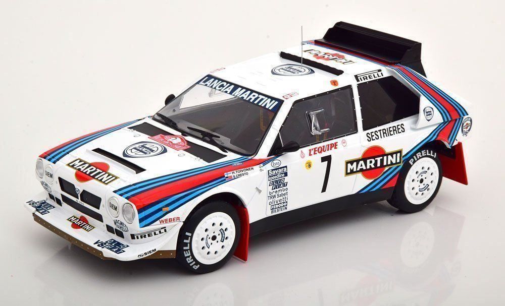 Lancia Delta S4-Toivonen-Cresto Rallye Monte-Carlo 1986 - 1/24 Altaya