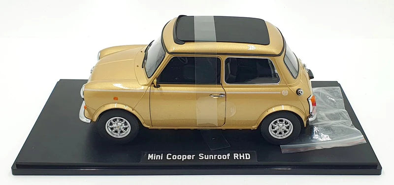 Mini Cooper gold Sunroof cu volan pe stanga - 1/12 KK-Scale