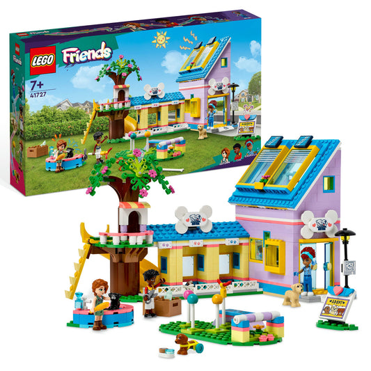 LEGO Friends 41727 - Centru de salvare pentru caini (617 piese)