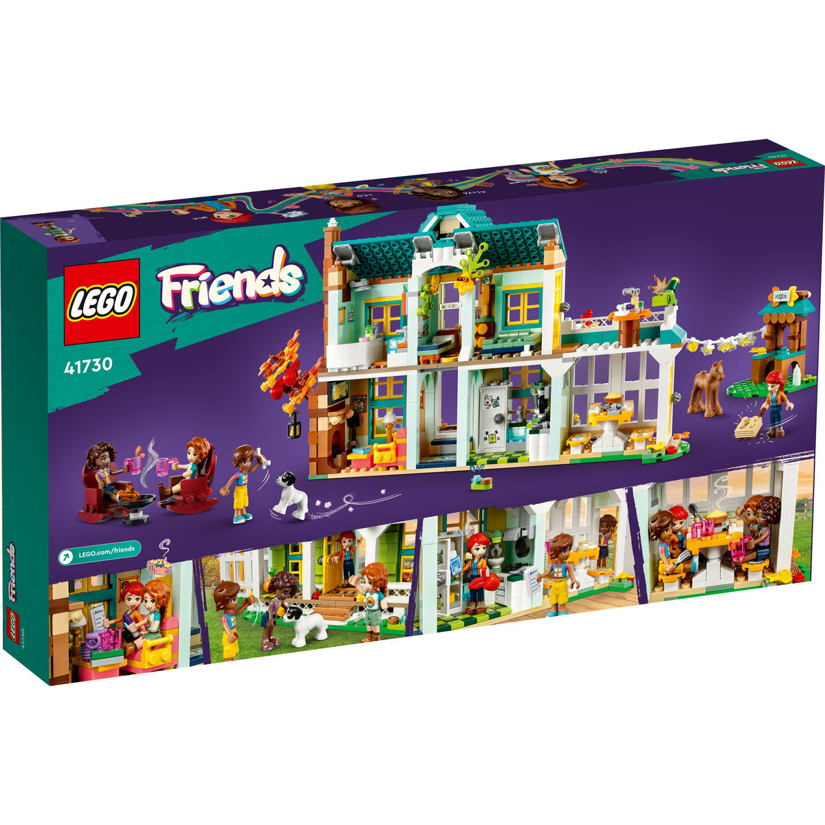 LEGO Friends 41730 - Casa lui Autumn (853 piese)