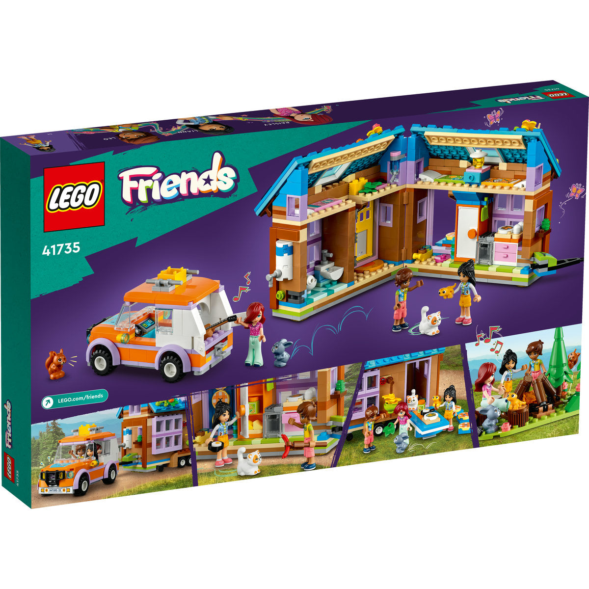 LEGO Friends 41735 - Casuta mobila (785 piese)