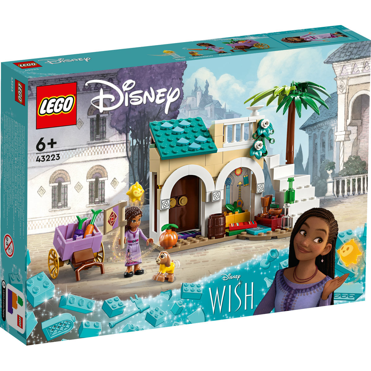 LEGO DISNEY 43223 - Asha in orasul rozelor ( 154 piese )