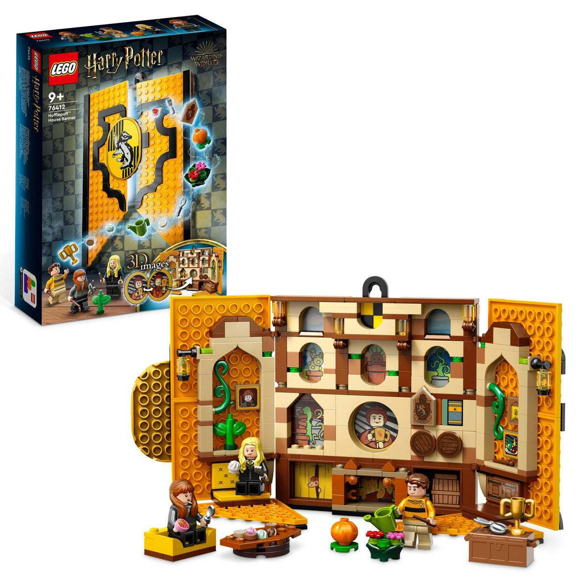 LEGO Harry Potter 76412 - Bannerul casei Hufflepuff (313 piese)