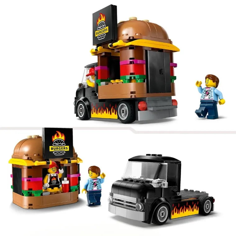 LEGO City 60404 - Toneta de burgeri (194 piese)