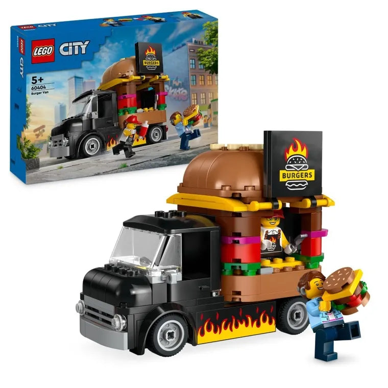 LEGO City 60404 - Toneta de burgeri (194 piese)