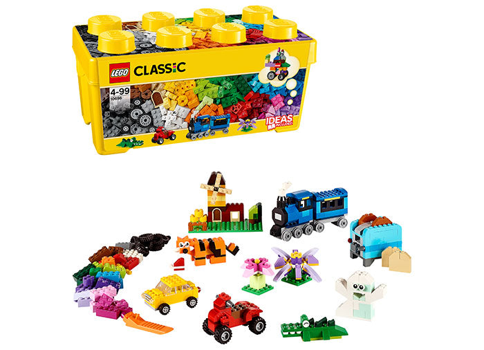 LEGO Classic 10696 - Cutie medie de constructie creativa (484 piese)