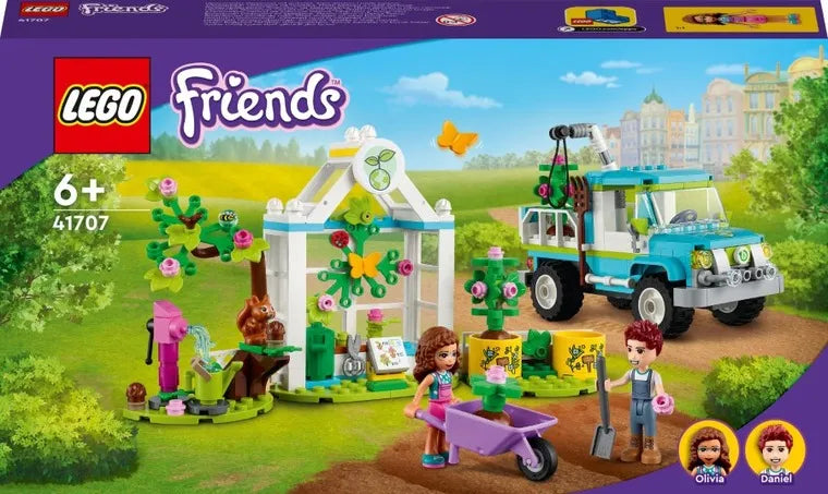 LEGO FRIENDS 41707 - Masina de plantat copaci