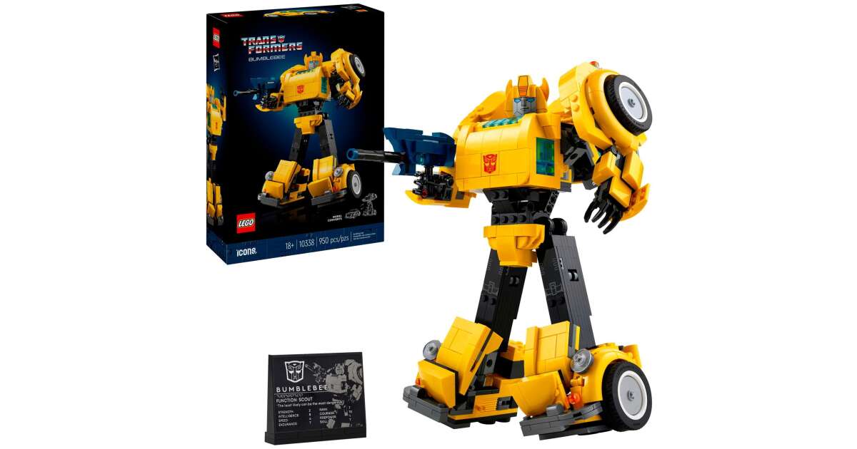 LEGO Icons Creator Expert 10338 - Bumblebee (950 piese)