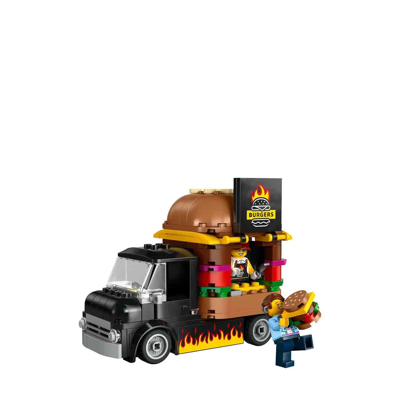 LEGO City 60404 - Toneta de burgeri (194 piese)