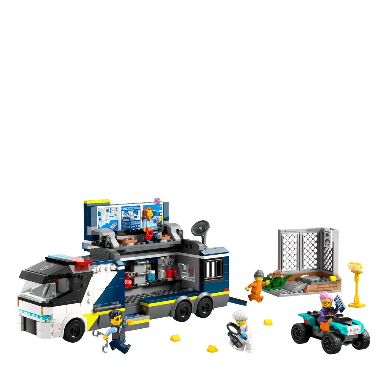 LEGO City 60418 - Laborator mobil de criminalistica (674 piese)