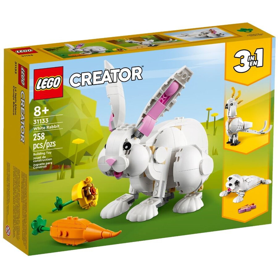 LEGO CREATOR 31133 - Iepure alb