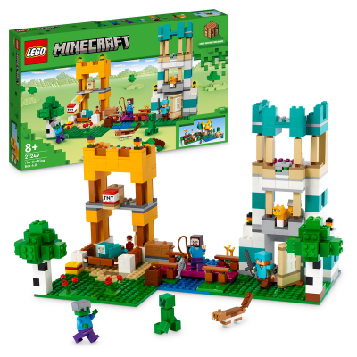 LEGO Minecraft 21249 - Cutie de lucru manual (605 piese)