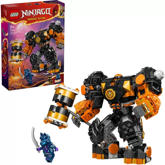 LEGO Ninjago 71806 - Robotul stihie de pamant al lui Cole (235 piese)