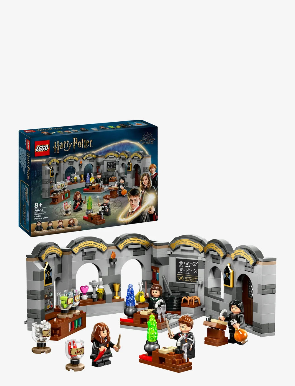 LEGO Harry Potter 76431 - Castelul Hogwarts:  Lectia de potiuni (397 piese)