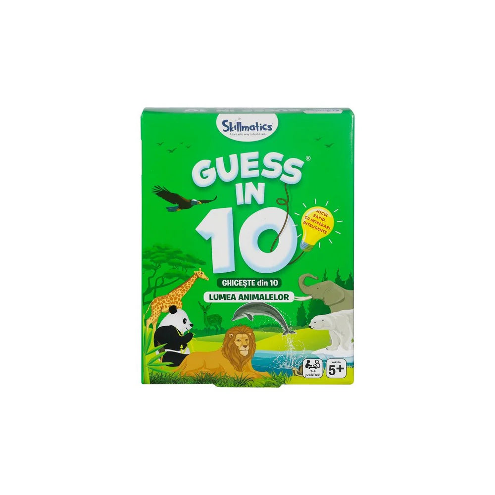 Joc Spin Master - Ghiceste din 10, Lumea animalelor