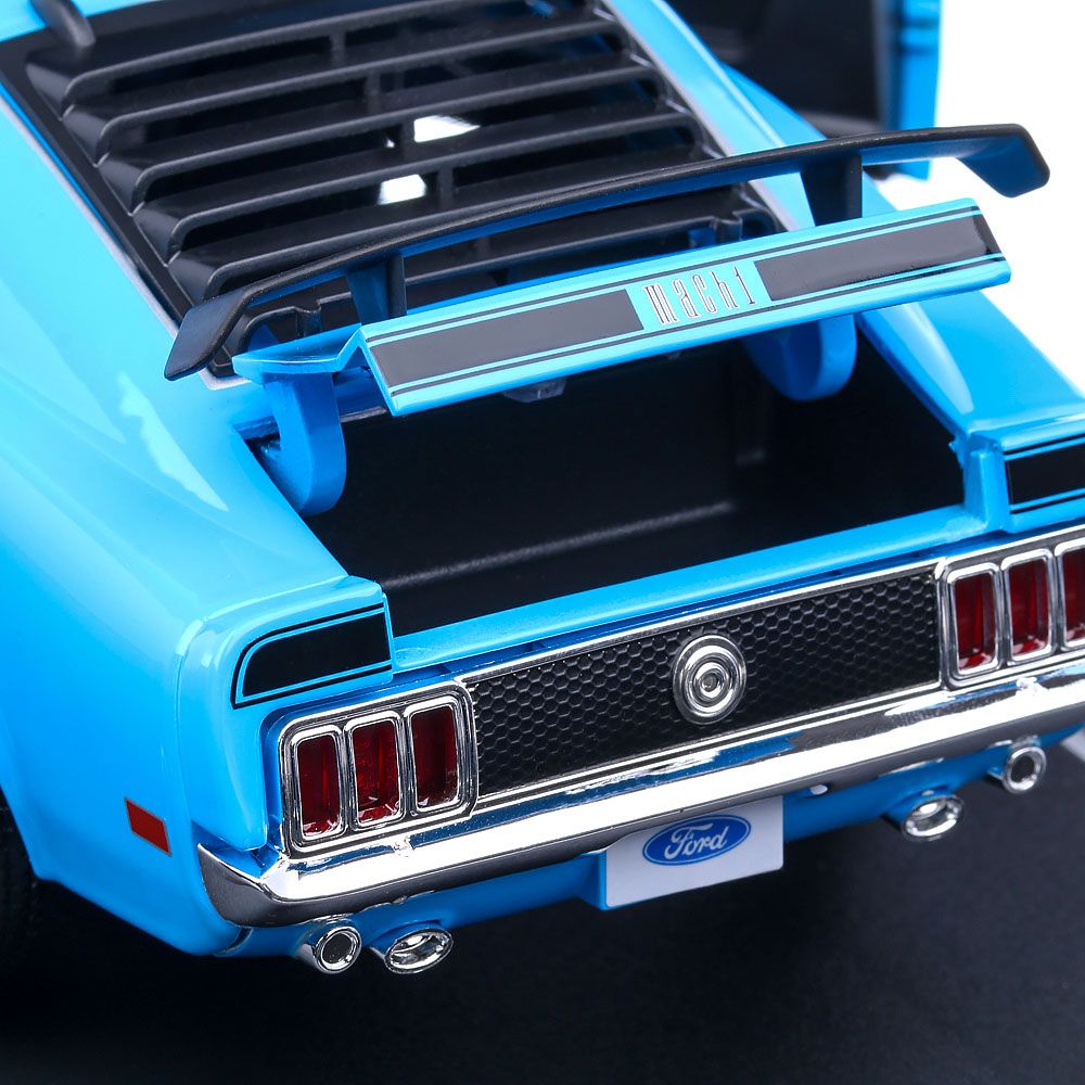 Ford Mustang Mach 1 1970 (albastru) - 1/18 Maisto