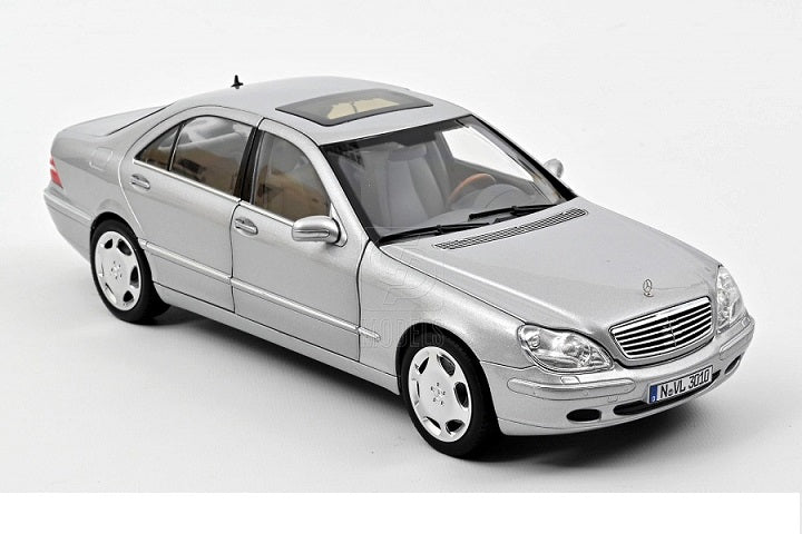 Mercedes-Benz S600 argintiu 1998 - 1/18 Norev