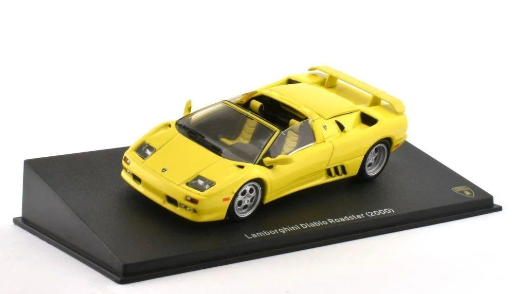 Lamborghini Diablo Roadster 2000 cu vitrina plexiglass - 1/43 Altaya