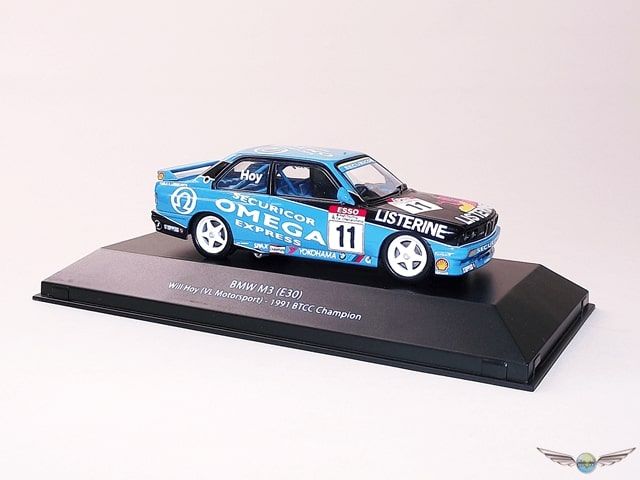 BMW M3 (E30) Will Hoy ( VL Motorsport ) - 1991 BTCC Champion - 1/43 British Touring Car Champions