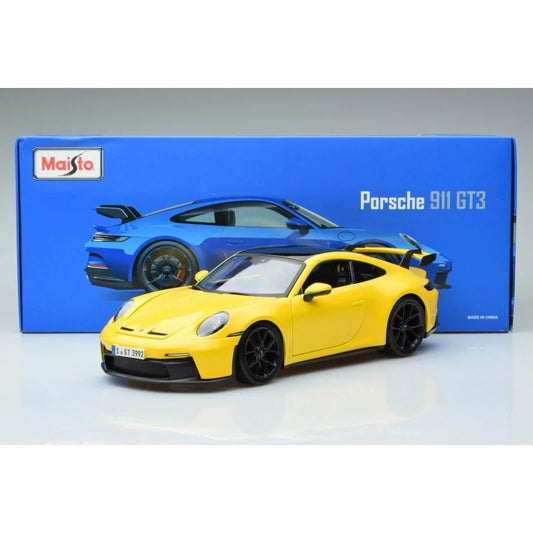 Porsche 911 GT3 galben - 1/18 Maisto