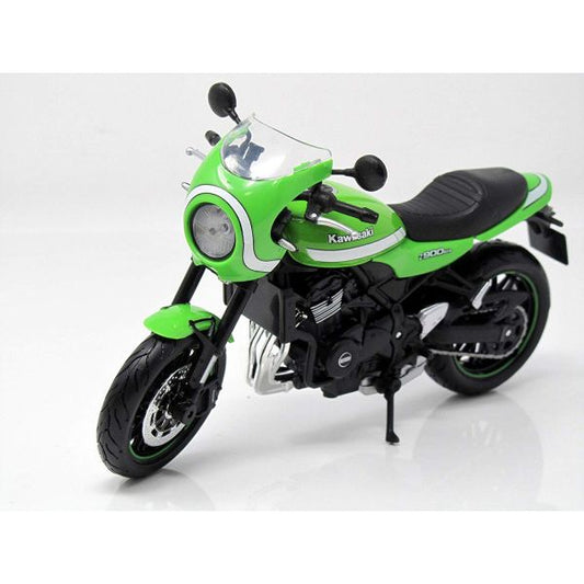 Motocicleta Kawasaki Z900Rs Cafe Verde - 1/12 Maisto