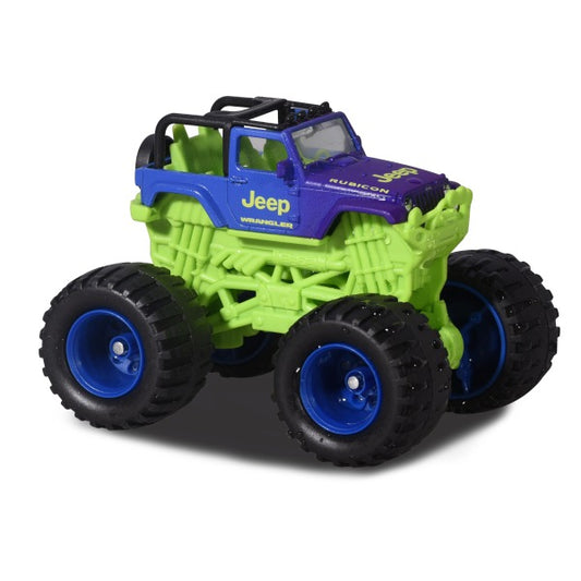 Monster Rockerz Jeep Wrangler - 1/64 Majorette