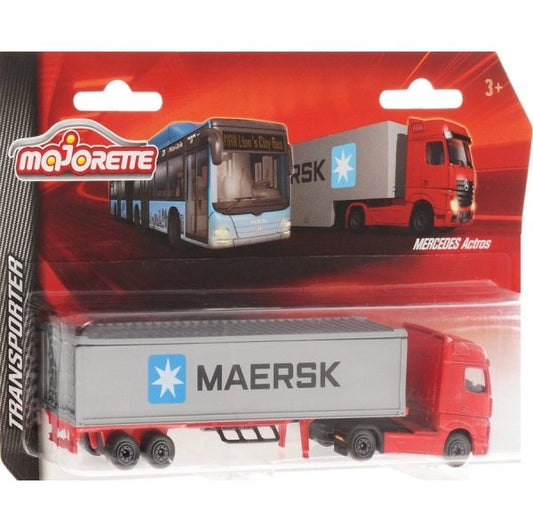 TIR cu container Maersk - 1/64 Majorette