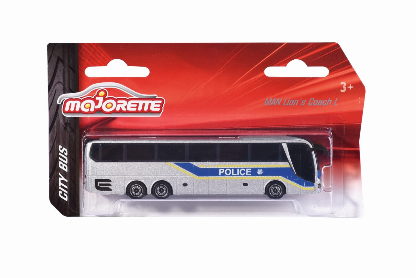 Autocar metalic Police 14cm - 1/64 Majorette