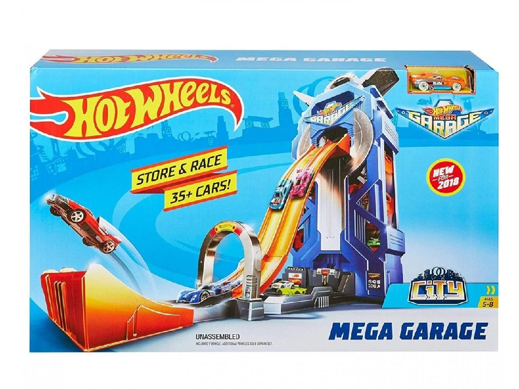 Set de joaca Hot Wheels City - Mega Garage