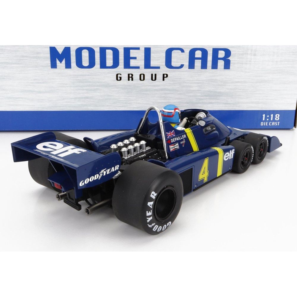 Formula 1 Tyrrell Ford P34-3 #4 Sweden GP 1976 - 1/18 Model Car Group