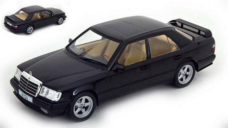 Mercedes-Benz W124 Tuning negru - 1/18 Model Car Group