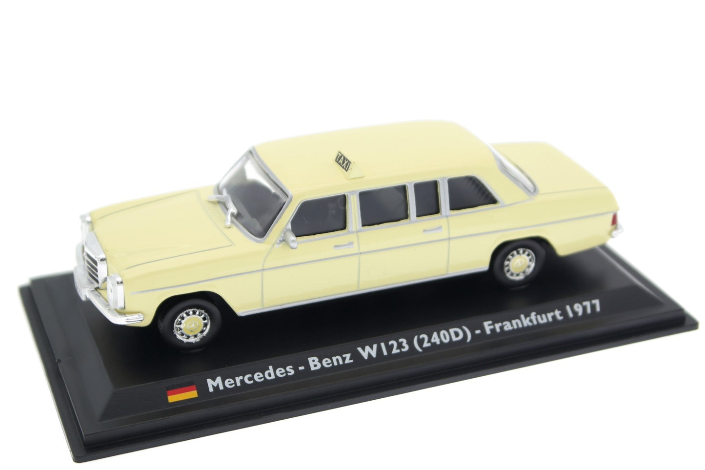 Mercedes-Benz W123 240D Frankfurt 1977 - 1/43 Altaya